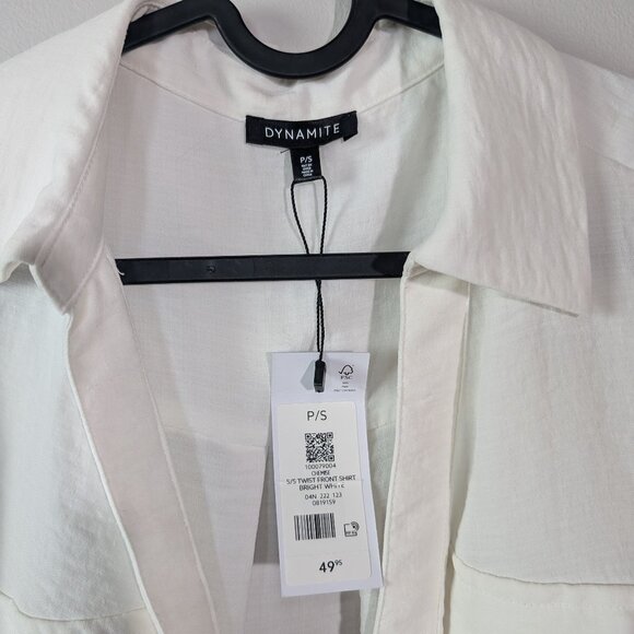 Dynamite - Twist Front Cropped Top - Size S - Picture 5 of 5